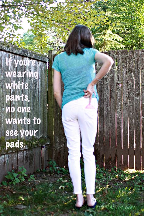 If Youre Wearing White Pants No One Wants To See Your Pads Freetomove Shop Kembeo