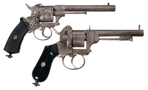 Two Da Pinfire Revolvers Rock Island Auction