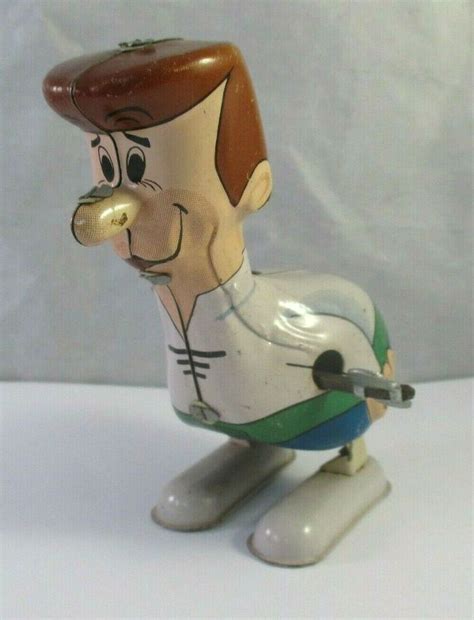 Vintage Marx Tin Litho Wind Up George Jetson Toy Marx Nostalgic Toys