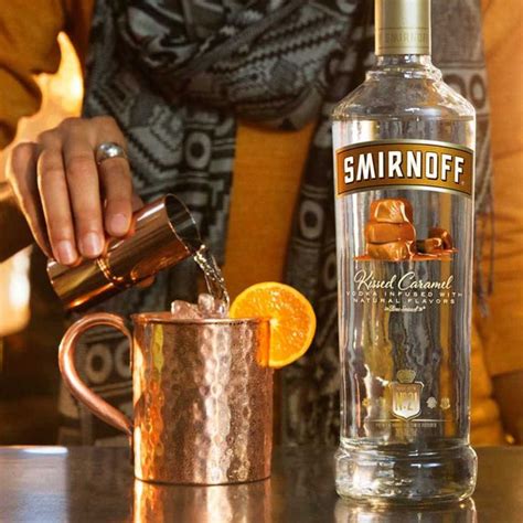 A list of drinks that contain caramel vodka. 5 Recipes for Smirnoff Kissed Caramel - Bremers Wine and Liquor in 2020 | Vodka recipes drinks ...