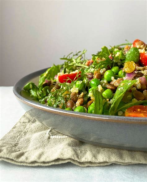 High Protein Vegan Salad Monday Dreams