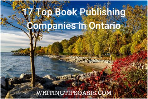 17 Top Book Publishing Companies In Ontario Writing Tips Oasis A