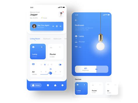 Smart Home App By Jagger Lao For Agt On Dribbble