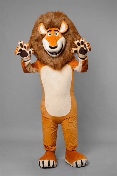 Madagascar Lion Mascot Costume Mascot Costumes Mascot Costumes