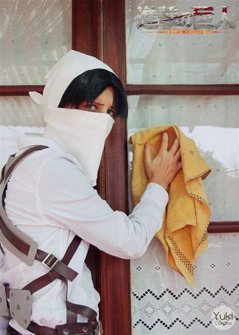 cleaning levi cosplay amino