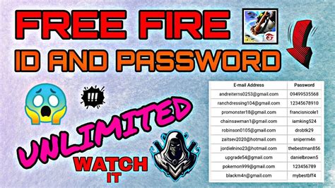 Apart from this, it also reached the milestone of $1 billion worldwide. HOW TO GET UNLIMITED FREE FIRE FACEBOOK ID AND PASSWORD ...
