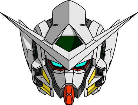 Download Gundam Head Png Image Library Download Gundam Exia Full