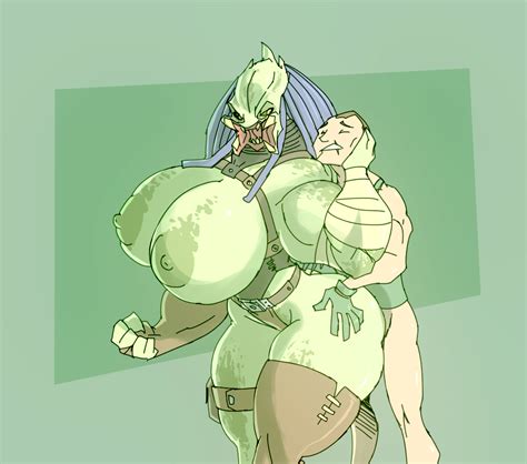 Rule 34 Alien Ass Big Breasts Big Butt Bigdad Breasts Duo Female Huge