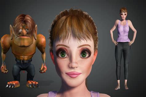 3d Toon Models 03 Character Creator Virtual Music Videos Software
