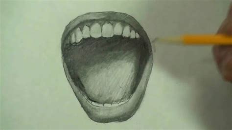 Hd How To Draw An Angry Mouth Step By Step Scream Face Expression