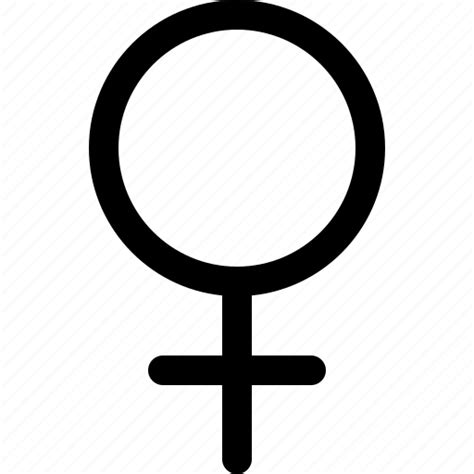 Female Gender Girl Sex Sign Social Woman Icon