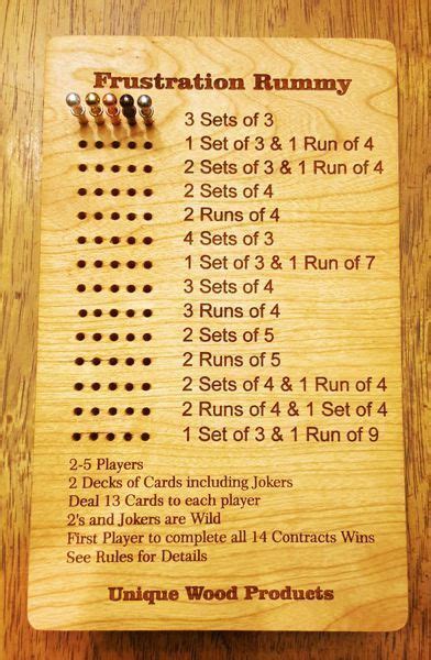 If there are two players, they take alternate turns starting with the non dealer. Frustration card game rules | Rummy game, Family card ...