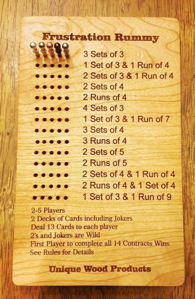 Search for a printable game board that best suits the the game should also have accessories that you need to complete the gaming experience. Games and Game Accessories - Frustration Rummy Boards ...