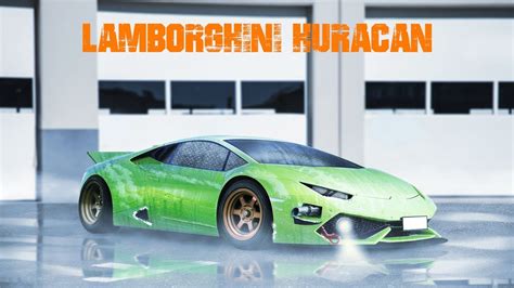 Photoshop Virtual Tuning Lamborghini Huracan Youtube