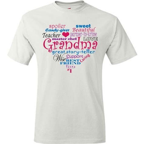 Grandmas can be tough to shop for. Grandma gift idea shirt. Mother's day gift idea. Word ...