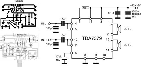 The tda2005 has a circuit which enables it to withstand voltage pulse train, on pin 9, of the type shown in figure 36. amplifier - TDA7379 amp in Double Bridge config draws correct quiescent current but gives no ...