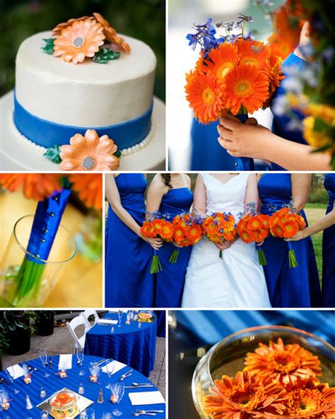 Festive Blue And Orange Wedding Ideas Wedding Color Combos Hubpages