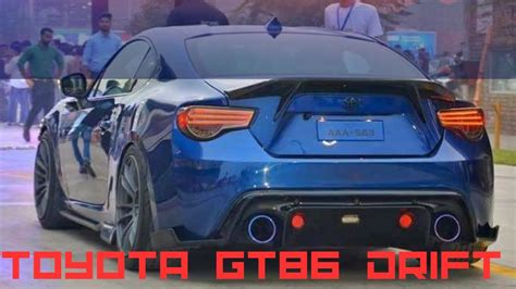 TOYOTA GT86 DRIFT Sports Car Car Show Up To Speed YouTube