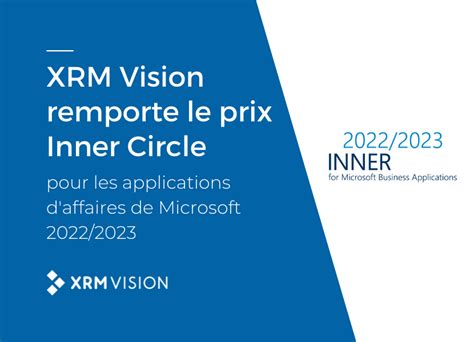 Xrm Vision Achieves The Microsoft Business Applications 20222023 Inner