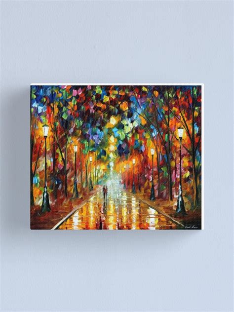 Leonid Afremov Farewell To Anger Canvas Print For Sale By Qlajt