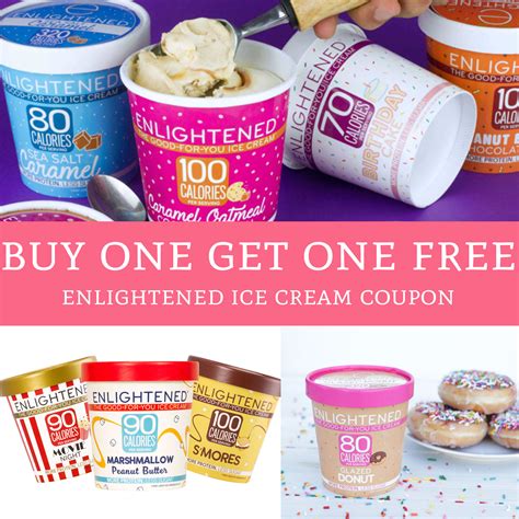 Print Buy One Get One Free Enlightened Ice Cream Coupon Deal Hunting