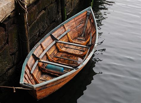 Old Wooden Row Boat Photograph By Bill Driscoll Pixels