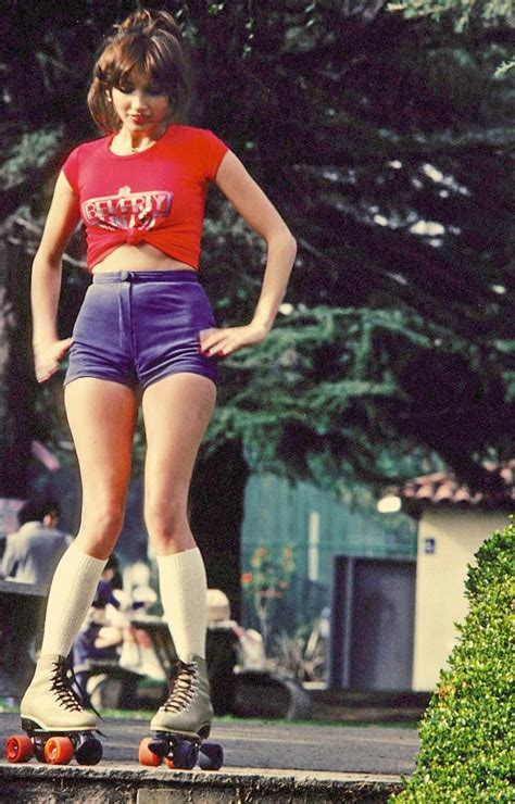 Girl On Roller Skates 1980 Retro Roller Skates Roller Disco Roller