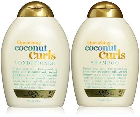 Organix Quenching Plus Coconut Curls Bundle Shampoo And Conditioner 13