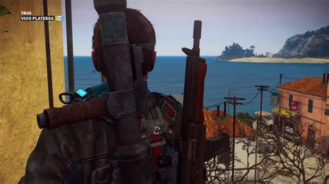 Just Cause 3 How To Get Big Head Gun Youtube
