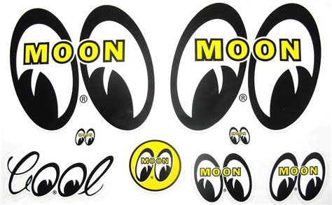 Mooneyes Hot Rod Decals Custom Car Vehicle Stickers Uk