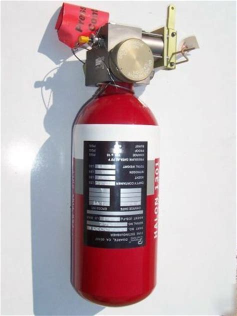 Halon 1301 Lanyard Type Aircraft Fire Extinguisher