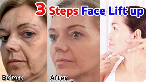 3 Steps Face Lift Up No Talking Antiaging Facial Massage Youtube