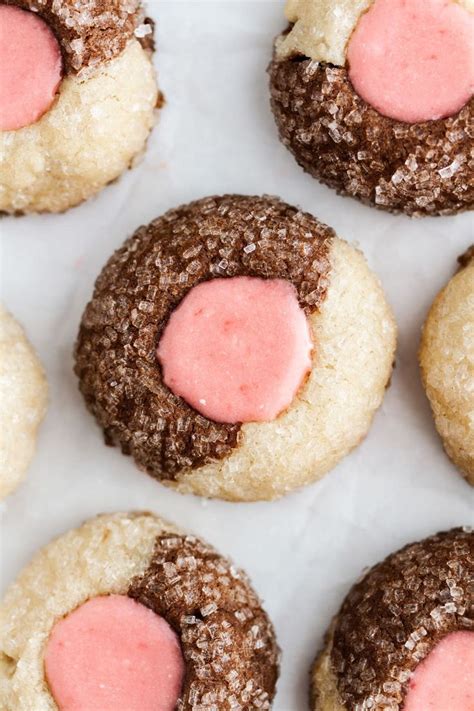 Neapolitan Thumbprint Cookies Recipe Girl Versus Dough Recipe