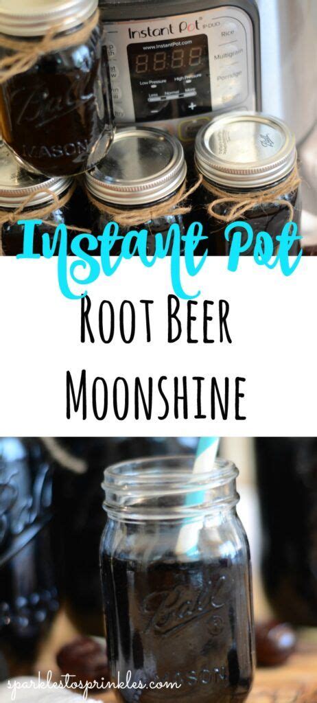 While a variety of other herbs were. Instant Pot Root Beer Moonshine | Recipe | Instant pot ...