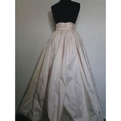 Floor Length Taffeta Ball Gown Skirt With Removable Sash 180 Liked