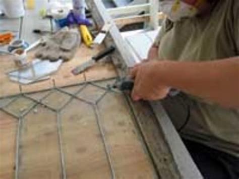 How To Repair Leaded Glass Old House Journal Magazine Leaded Glass Stained Glass Repair
