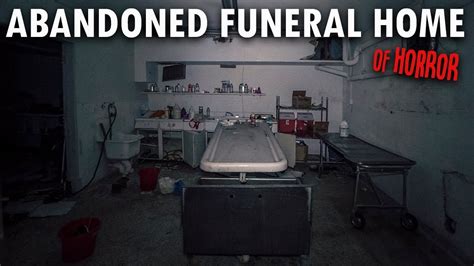 Inside Creepy Abandoned Funeral Home With Rotting Chapel Open Coffins