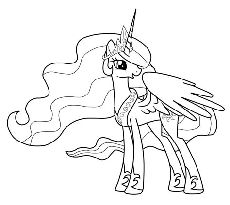 Angel blake april 3, 2021 coloring pages. Princess Celestia Coloring Pages at GetColorings.com | Free printable colorings pages to print ...