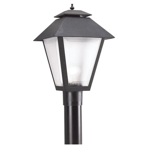 Argos home pumpkin 8 sided black outdoor lantern. Sea Gull Lighting Outdoor Post Lanterns Collection 1-Light ...