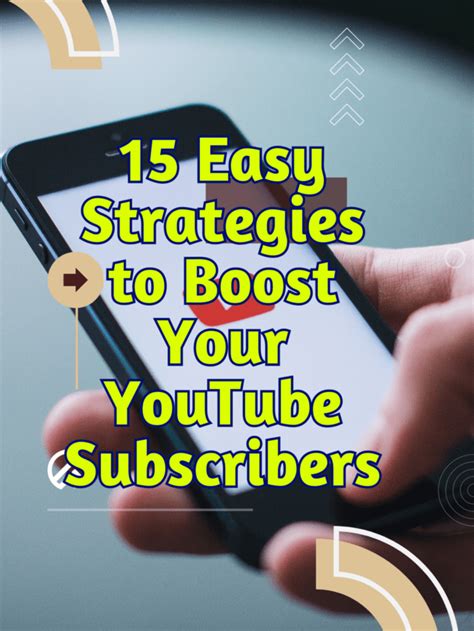 15 Easy Strategies To Boost Your Youtube Subscribers One Platform