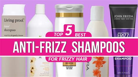 5 Best Anti Frizz Shampoos For Frizzy Hair In 2022 Youtube