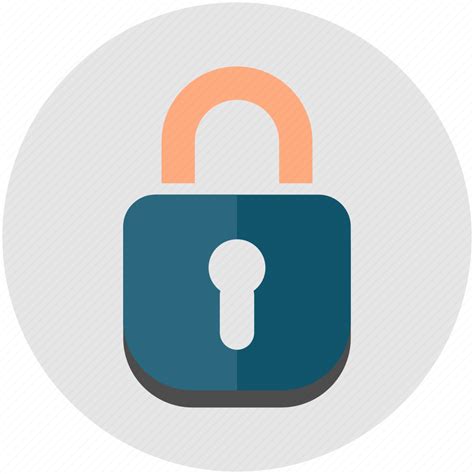Encryption Firewall Lock Password Protection Secure Security Icon