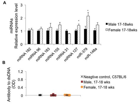 Sex Differences In The Expression Of Lupus Associated Mirnas In