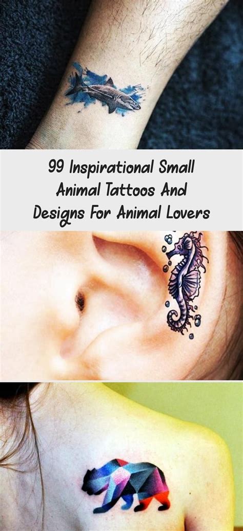 99 Inspirational Small Animal Tattoos And Designs For Animal Lovers