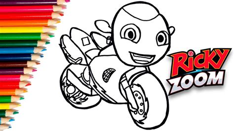 How To Draw Ricky Zoom ️ Ricky Zoom ️ Dibujos Animadoscómo Dibujar Y