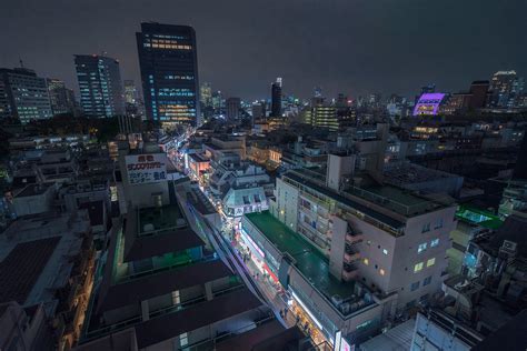 Rooftop Photos Of Tokyo At Night Petapixel