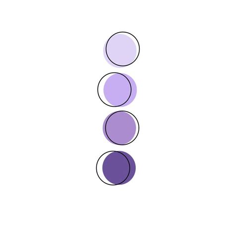 Purple Circles Lavender Aesthetic Purple Aesthetic Aesthetic Stickers