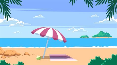 Choose from hundreds of free landscape pictures. Beach Resort Landscape Vector 205944 - Download Free ...