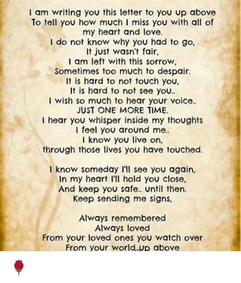We did not find results for: I Am Writing You This Letter to You Up Above to Tell You ...
