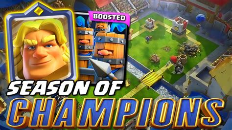 Best Golden Knight Royal Recruits Deck In Clash Royale Youtube